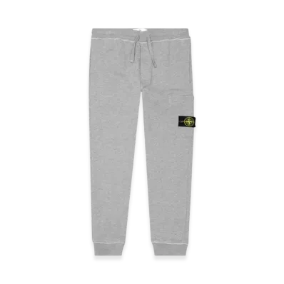 Stone Island 64551 Cotton Fleece Cargo Pants - 22SS "Melange Grey"