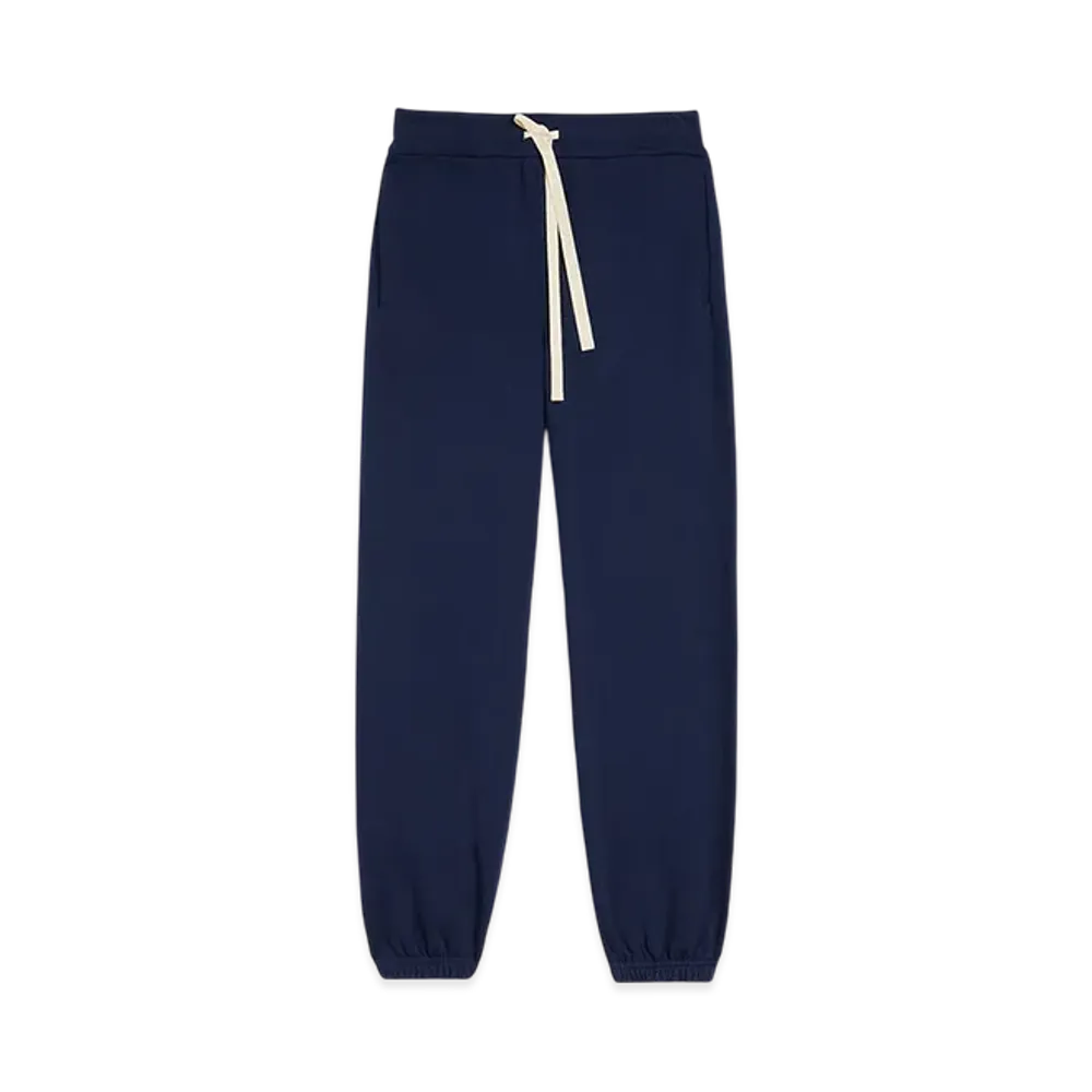 Jil Sander Cotton Terry Sweatpants "Violet Night"
