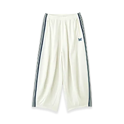 NEEDLES x LHP Exclusive H.D. Track Pants Poly Smooth "White"