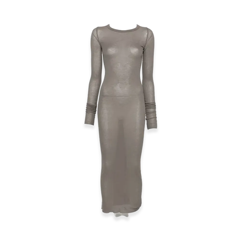Rick Owens Women's Dresses "Grey Beige"