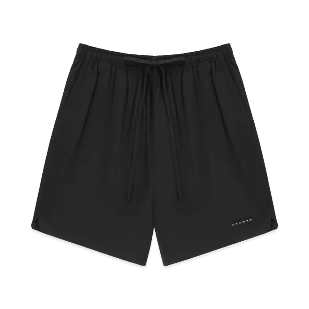 STAMPD Stack Drop Rise Nylon Shorts "Black"