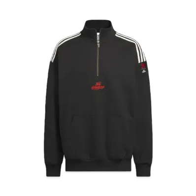adidas x 100 THIEVES 1/2 Zip "Black"