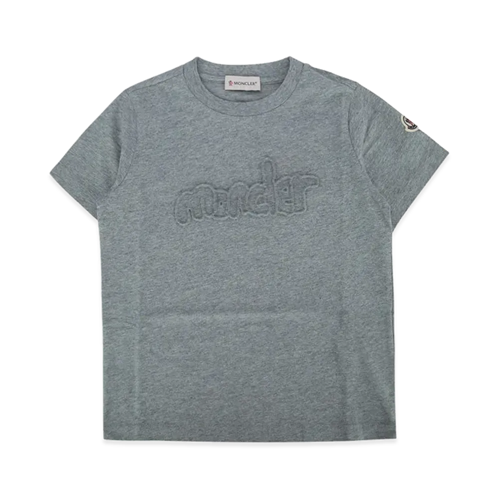 MONCLER Kids SS T-Shirt "Gray"