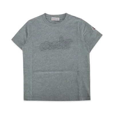 MONCLER Kids SS T-Shirt "Gray"