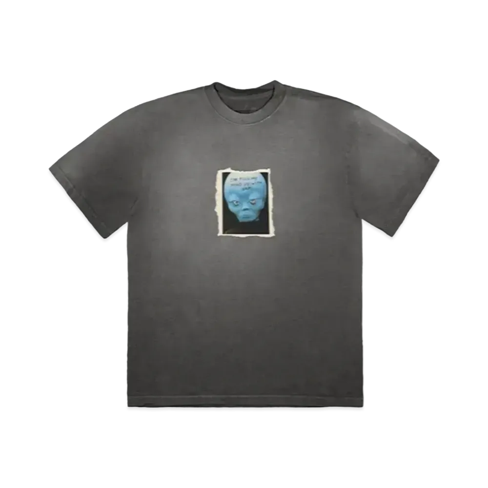 Travis Scott Cactus Jack Highest In The Room Alien T-shirt "Black"