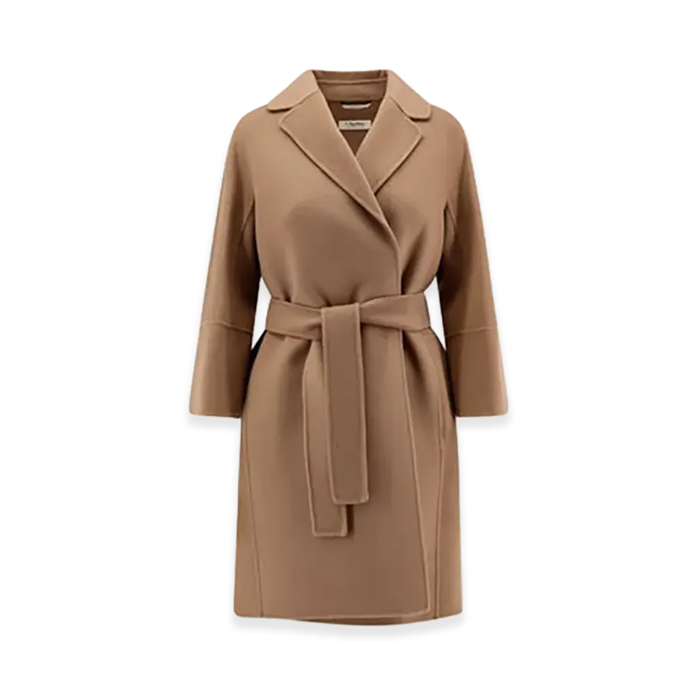 Max Mara Women's Arona Wool Coat "Camel"