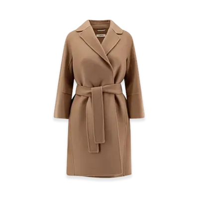 Max Mara Women's Arona Wool Coat "Camel"