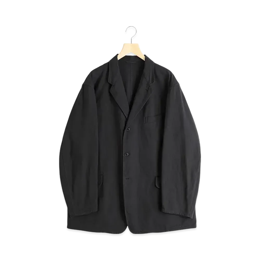 COMOLI Cotton Ducks Jacket "Black"