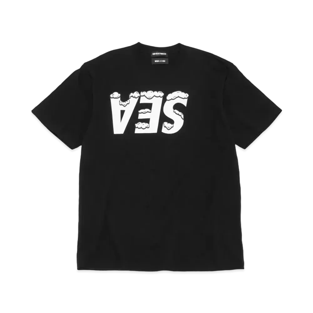 GOD SELECTION XXX x WIND AND SEA T-SHIRT GX-A22-WSST-01 "Black"