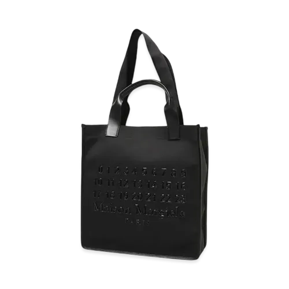 Maison Margiela CABAS SHOPPING BAG VERTICAL "BLACK/BLACK"