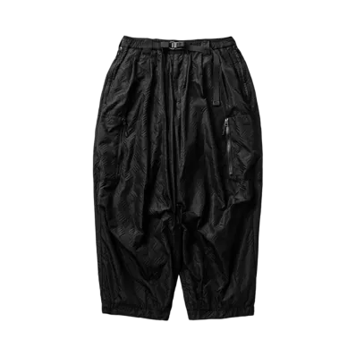 TIGHTBOOTH x Brotures Checker Plate Balloon Cargo Pants "Black"