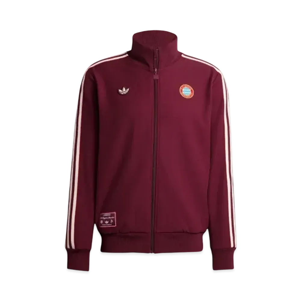adidas FC Bayern Terrace Icon Track Top "Shadow Red"