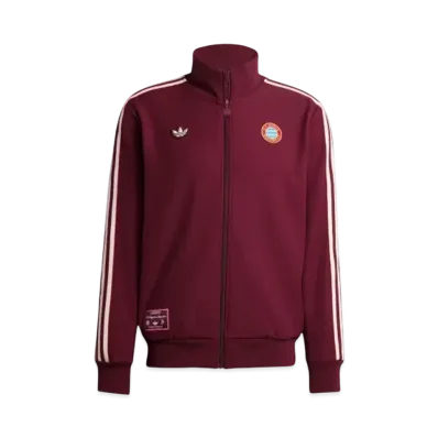 adidas FC Bayern Terrace Icon Track Top "Shadow Red"