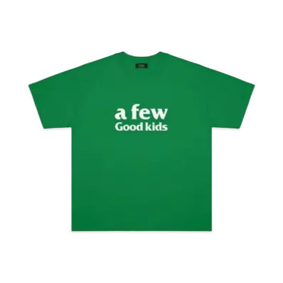 A FEW GOOD KIDS Colorful Logo Tee "Green"