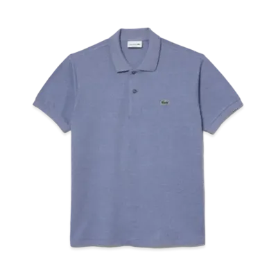 LACOSTE L.12.64 Short Sleep Polo Shirt "Light Indigo"