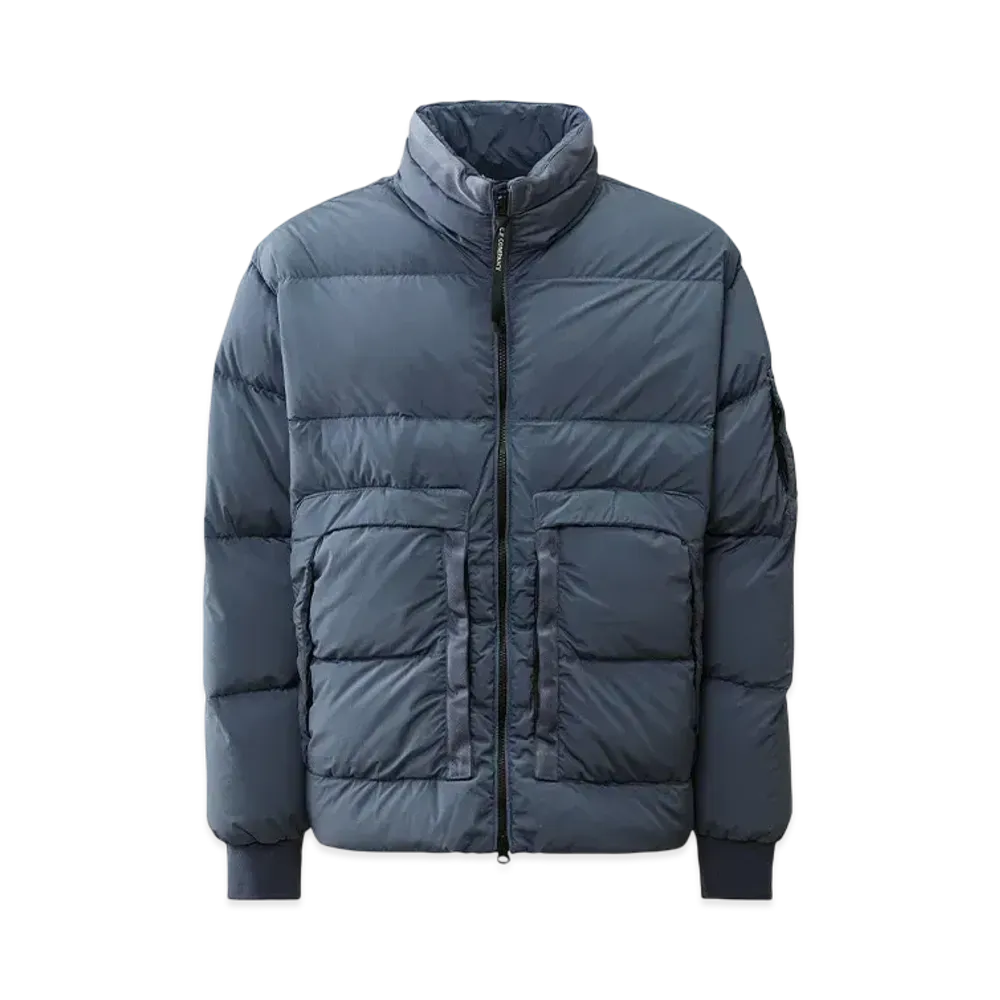 C.P Company Nycra-R Short Down Jacket "Flint Stone"