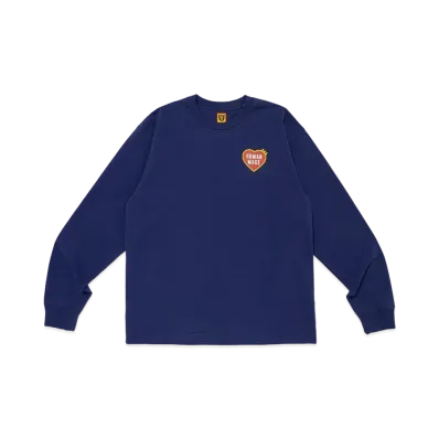 HUMAN MADE Graphic L/S T-Shirt "Navy"