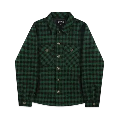 SUPPLIER Checkered CPO Jacket "Green"