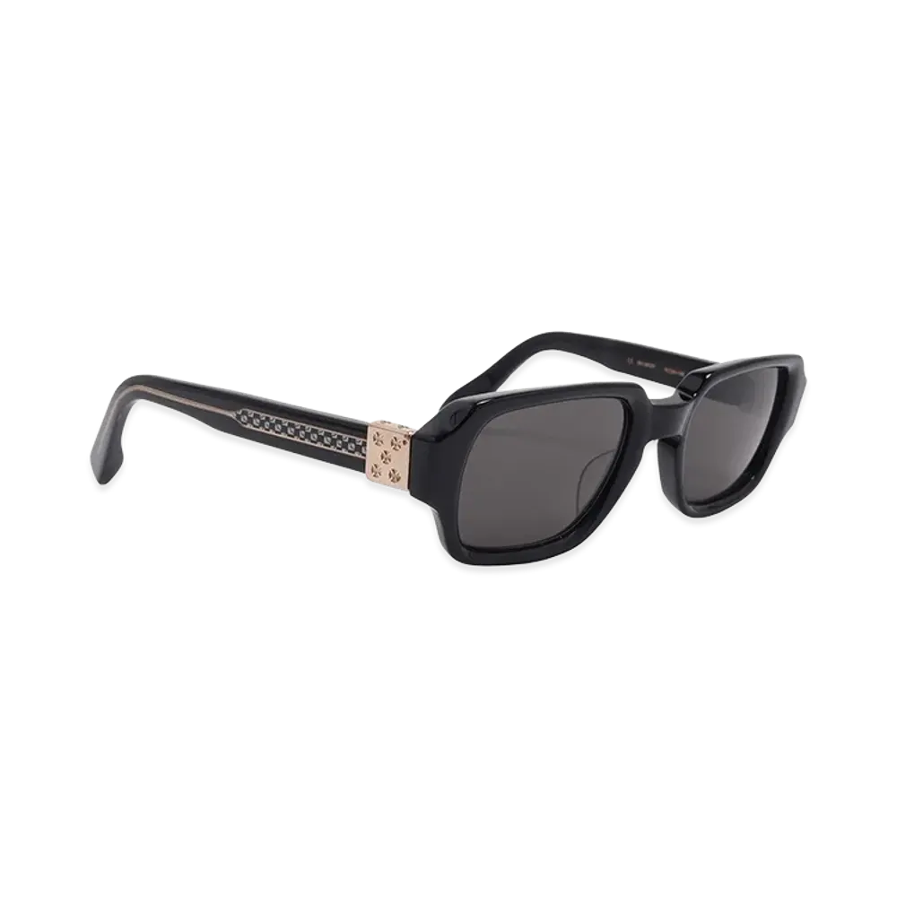 Chrome Hearts Matty Boy TV Party Sunglasses "Black/Gold"