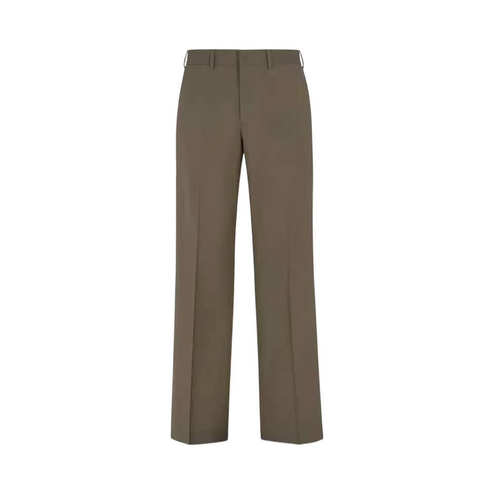 FENDI Men's Wool Pants "Green"
