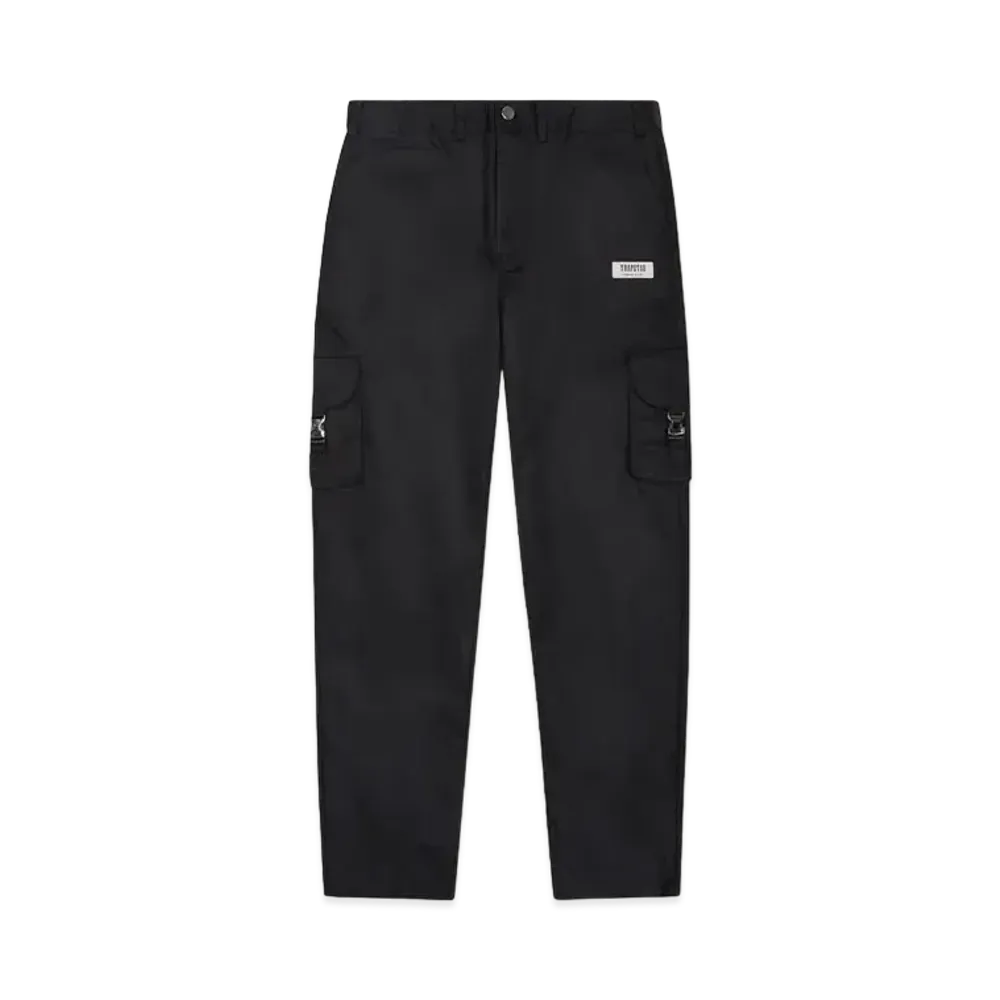 TRAPSTAR Nylon Cargo Pants "Black"