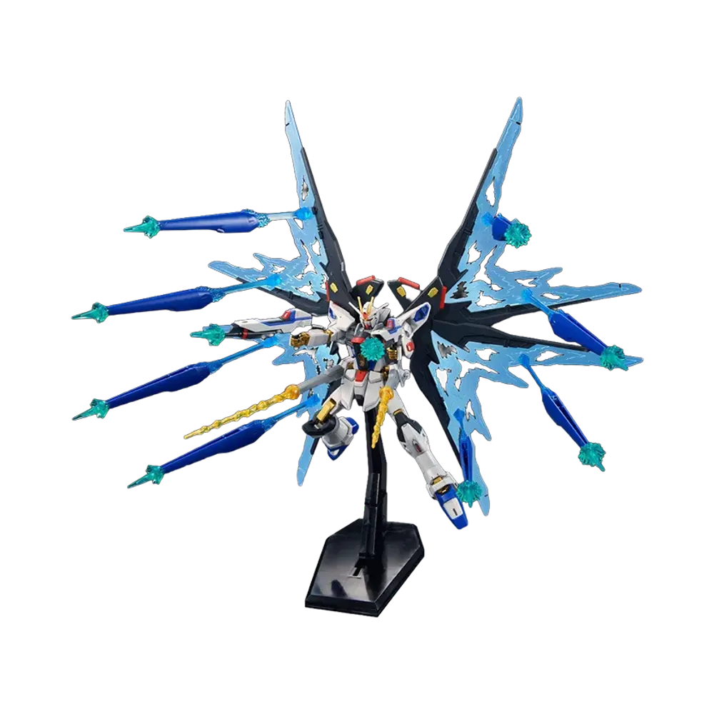 BANDAI "HIGH GRADE" -MOBILE SUIT GUNDAM SEED DESTINY- HGCE 1/144 Strike Freedom Gundam Wings of Light DX Edition