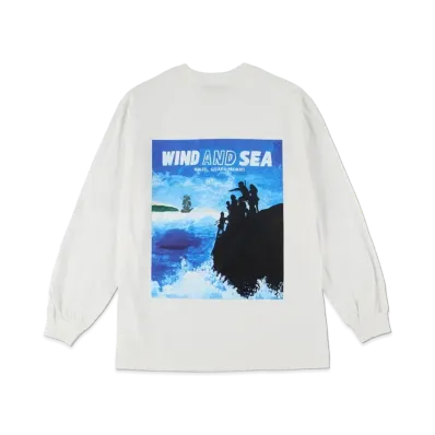 WIND AND SEA x NAIJEL GRAPH FOOLISH L/S T-SHIRT "White"