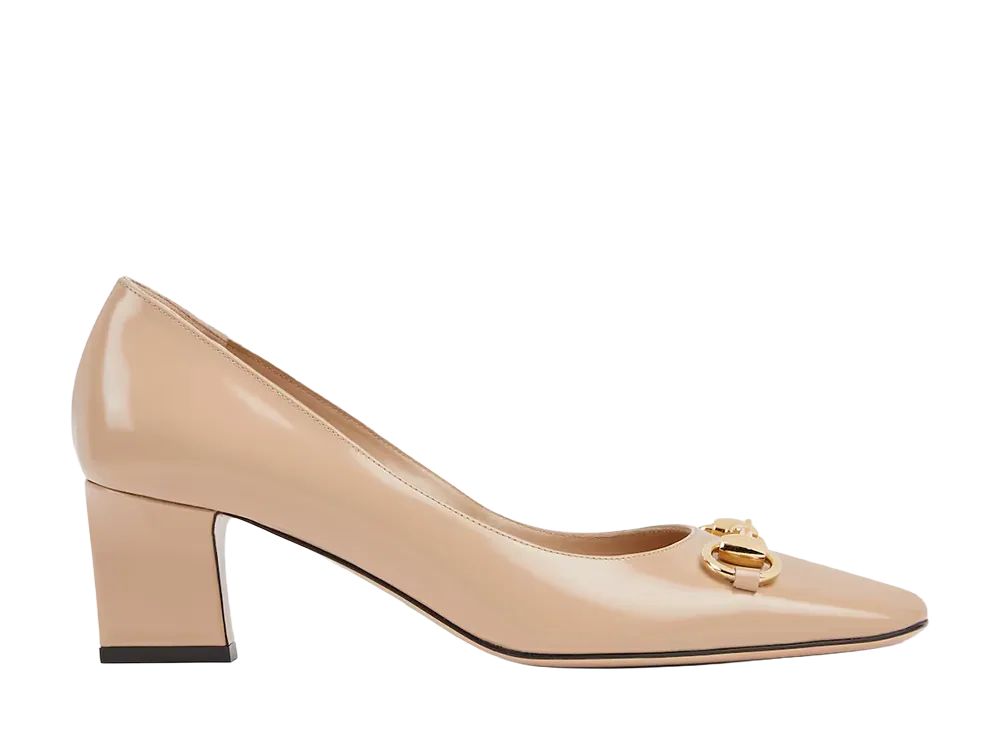 GUCCI Women's Signora Pumps "Beige Leather"