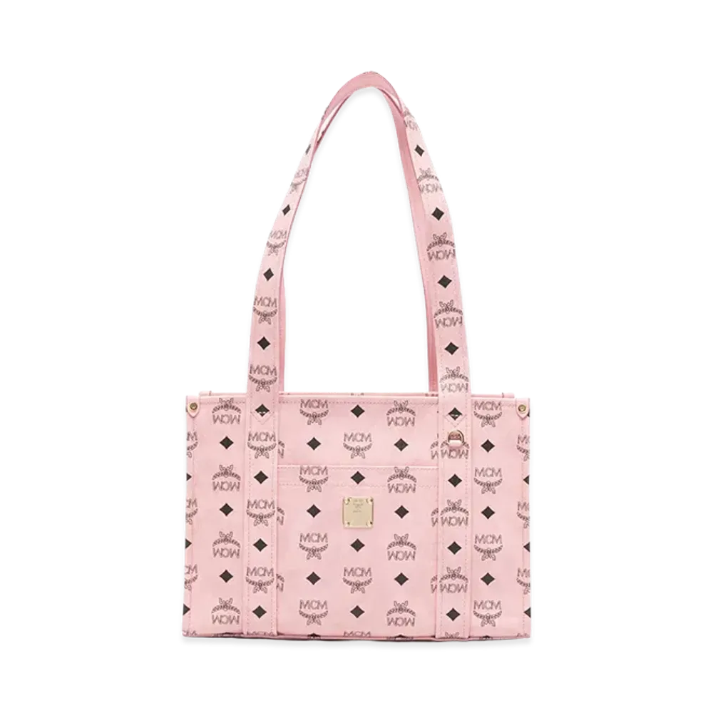 MCM Women's 'Aren School Tote' Shoulder Bag "Pink"