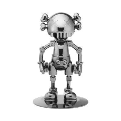 KAWS Hajime Sorayama No Future Companion Figure "Black"