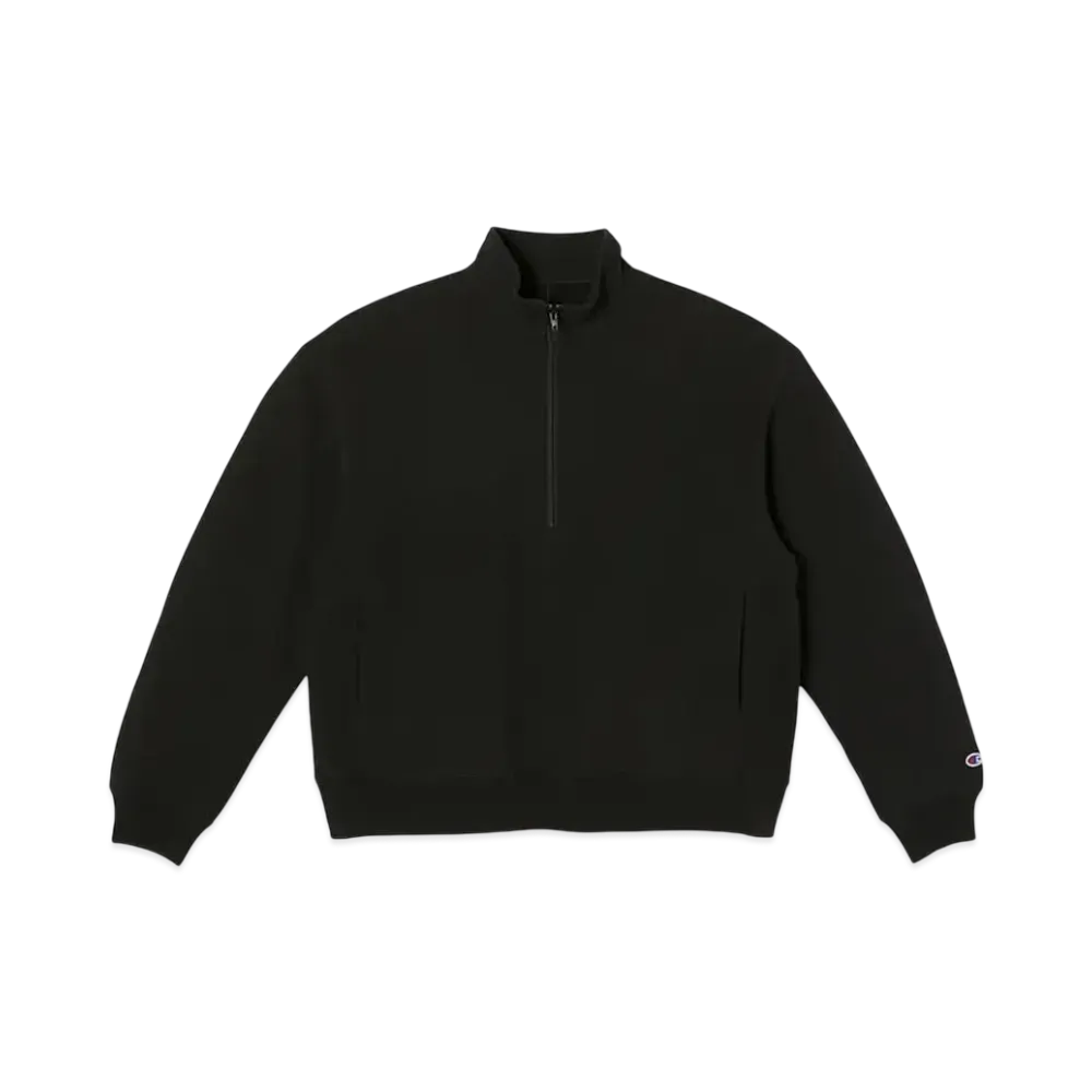 Champion x N.HOOLYWOOD Half Zip Sweatshirt "Black"