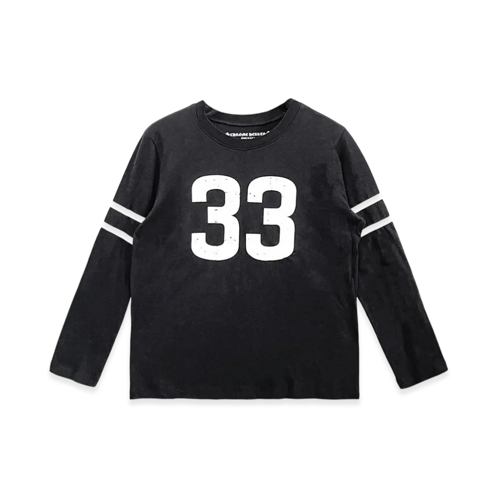 クロムハーツ 33 ホースシューロゴ ロングスリーブ Tシャツ 