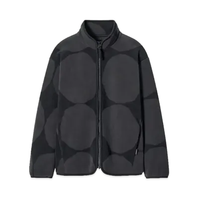 Uniqlo x Marimekko Fleece Full Zip Jacket "Dark Gray"