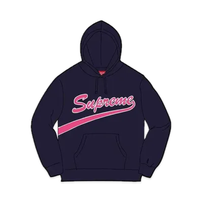 Supreme Tail Hooded Sweatshirt "Navy"