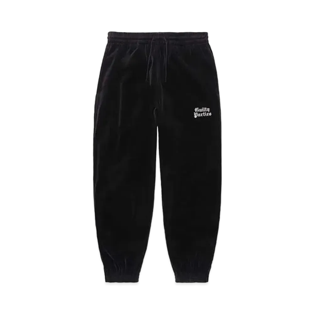 WACKO MARIA Velvet Track Pants "Black"