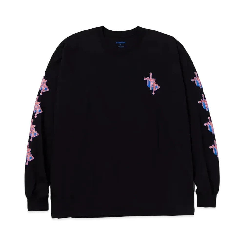 NEIGHBORHOOD NH . Tee LS-12 "Black"