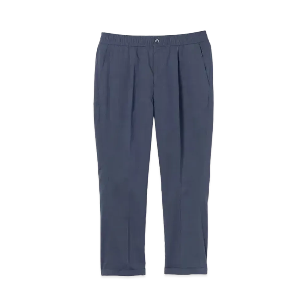 BEAMS COOLMAX(R) Ramie Easy Pants "Navy"