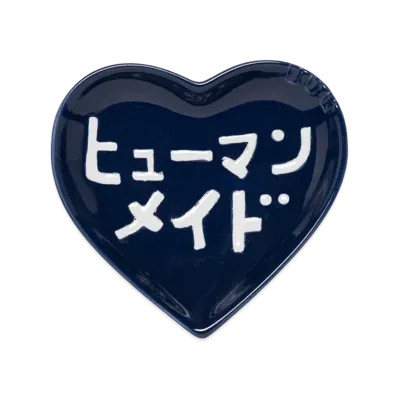 HUMAN MADE x KEIKO SOOTOME Heart Ceramic Tray "Navy"