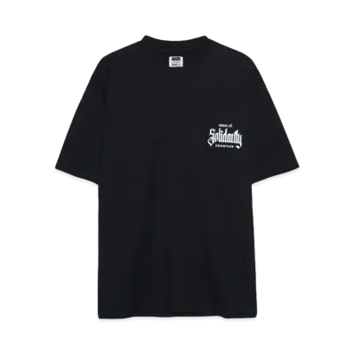RATS SOLIDARITY POCKET TEE "BLACK"