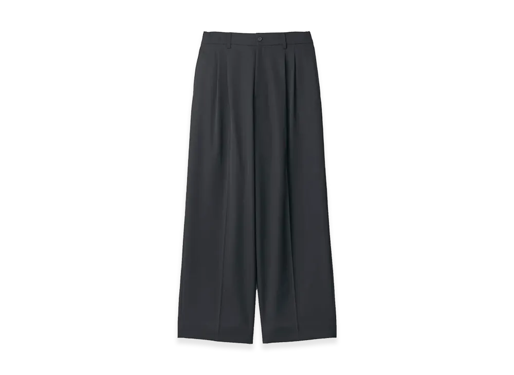 ssstein Easy Long Wide Trousers "Black"