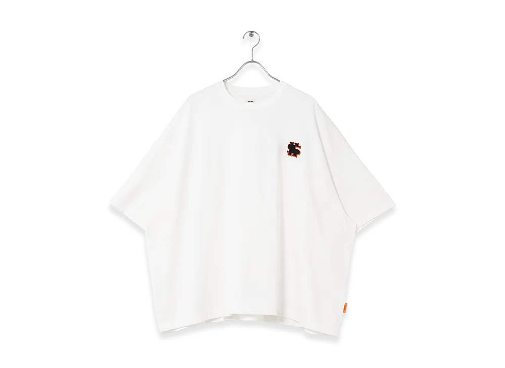 SEE SEE Super Big Outline Tee "White"