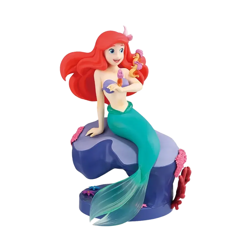 BANDAI "Ichiban Kuji" -<Disney> World of Imagination- B Prize Ariel Scene Figure