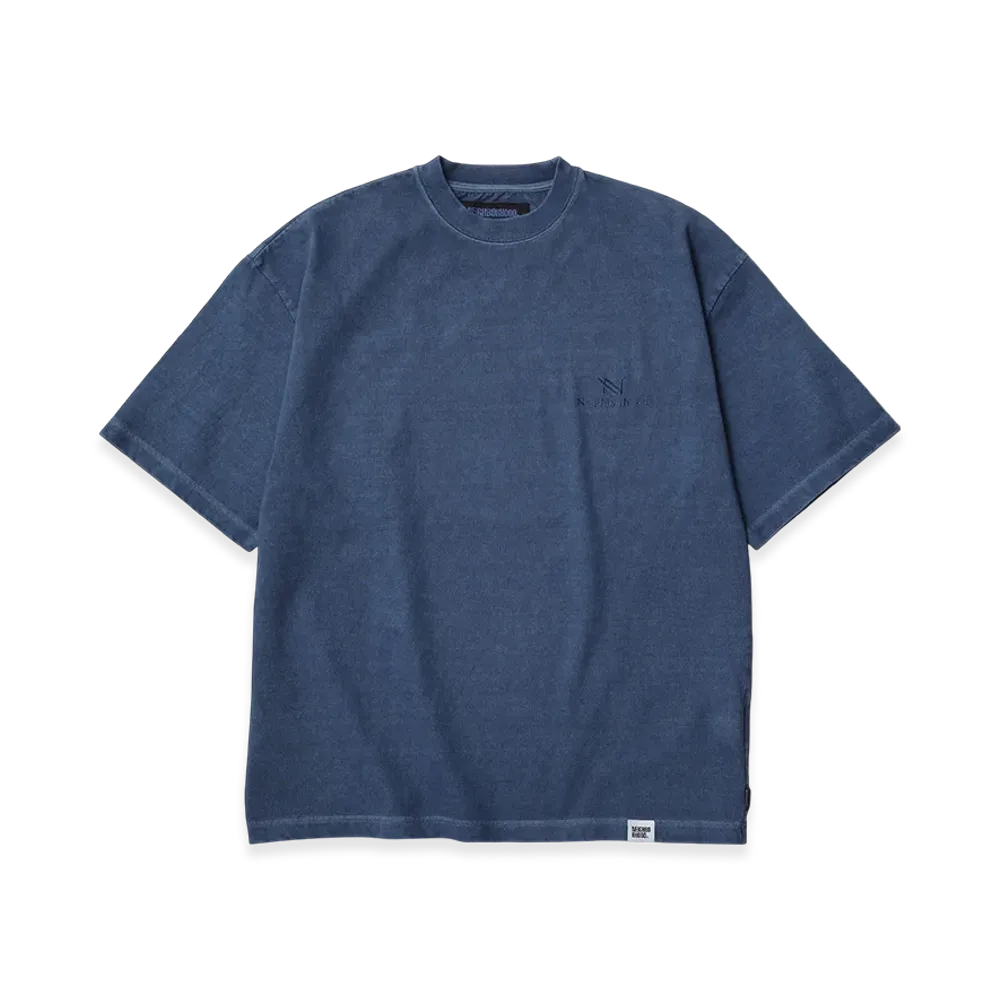 NEIGHBORHOOD Pigment Dyed Crewneck SS "Navy"