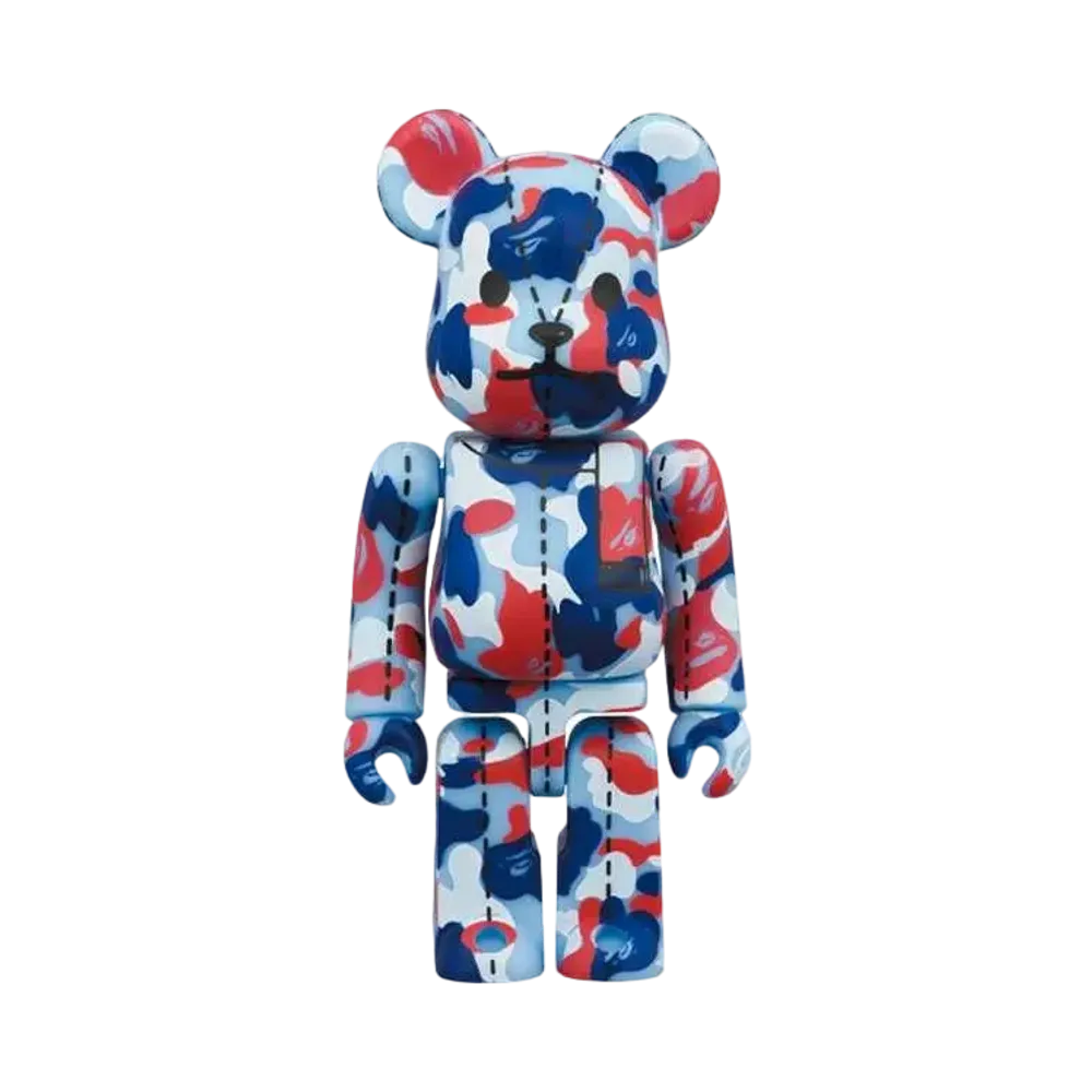 Bearbrick A BATHING APE® 28TH ANNIVERSARY CAMO#1