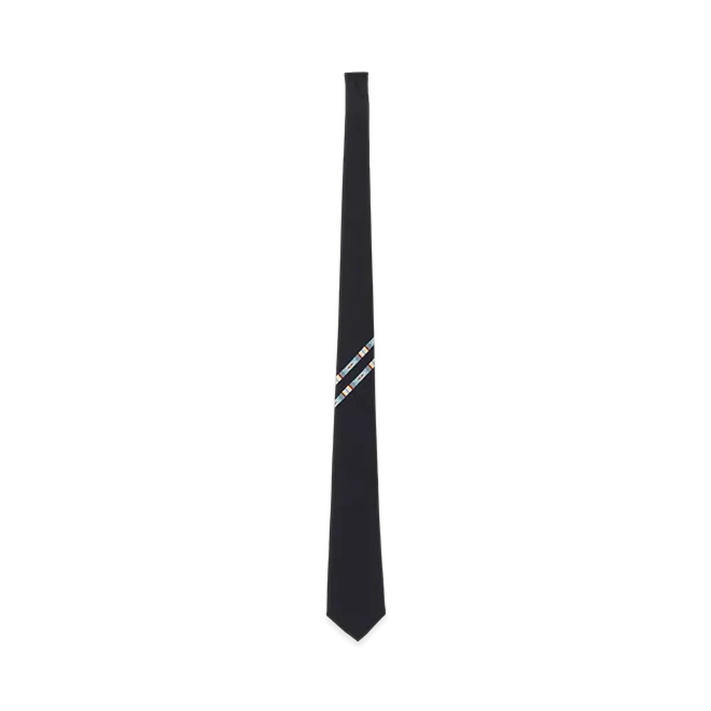 Yohji Yamamoto POUR HOMME Eshnic ST JQ Derby Tie A "Navy"
