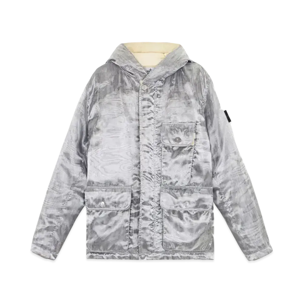 Stone Island 45799 Metal Mesh PVD Nanotechnology "Gray"