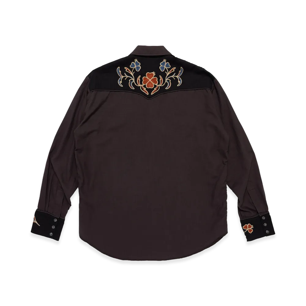 HUMAN MADE Western Shirt "Charcoal"
