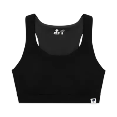 A BATHING APE APEE T Back Sport Bra "Black"