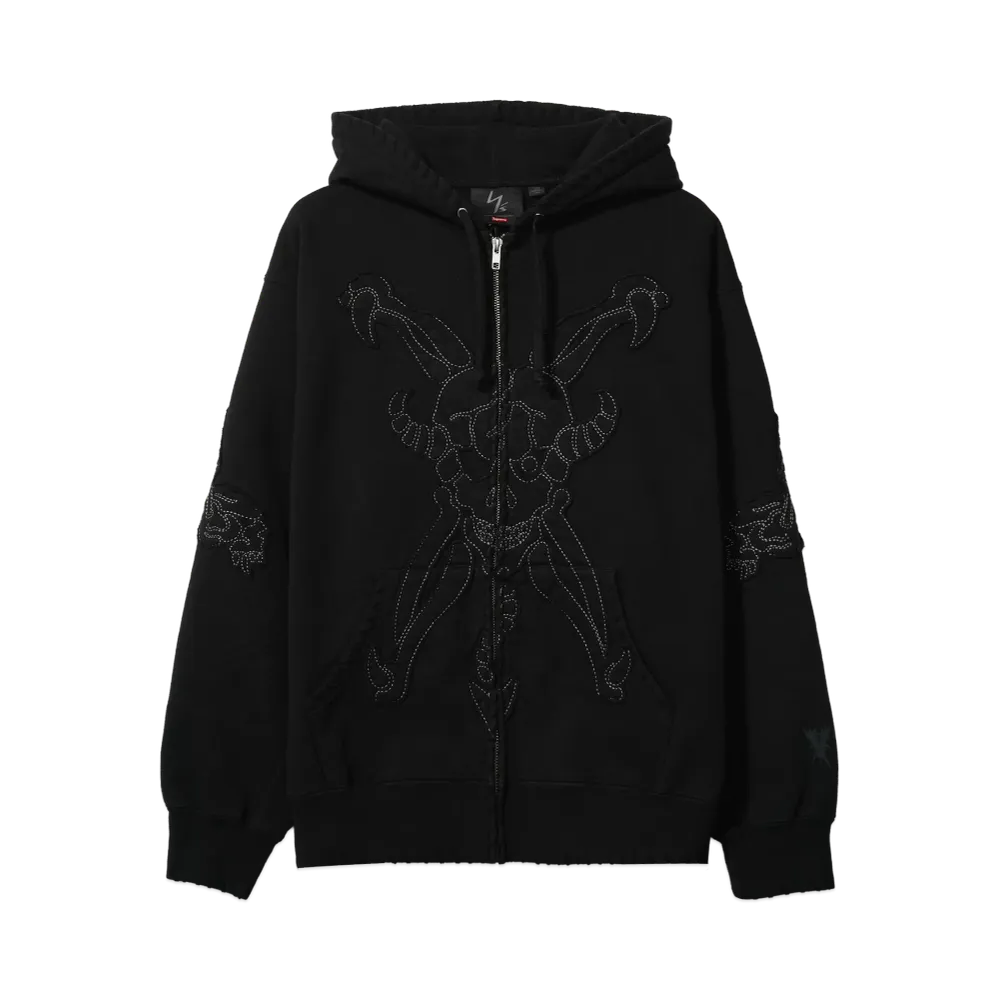 Supreme x Y's by Yohji Yamamoto Zip Up Hooded Sweatshirt "Black"