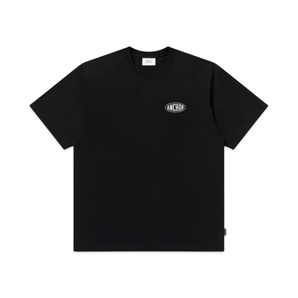 Mercedes Anchor Inc. Oval Logo Tee "Black"